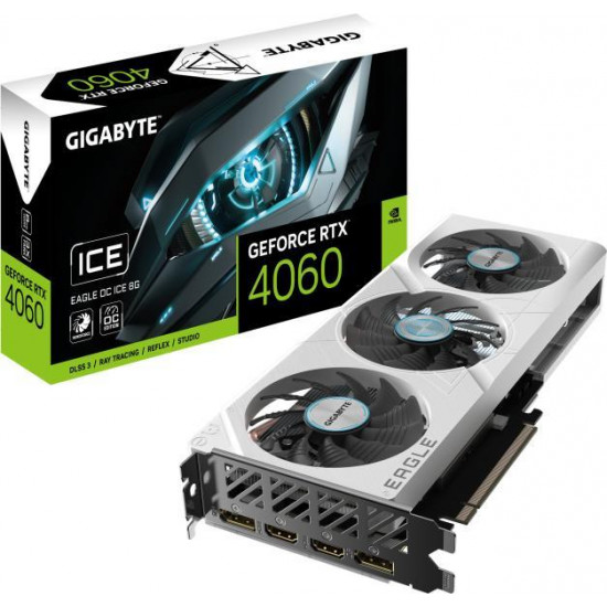 Gigabyte RTX 4060 EAGLE OC ICE 8GB videokártya