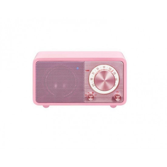 Sangean WR-7 Genuine Mini Bluetooth pink FM rádió