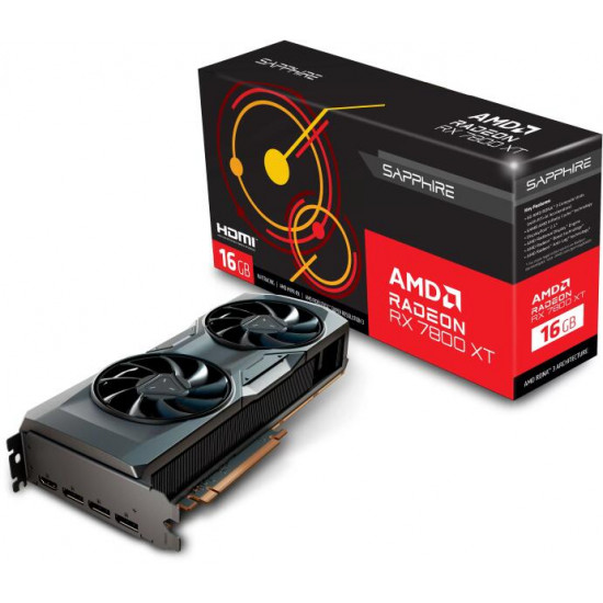 Sapphire RX 7800 XT 16GD6 videokártya