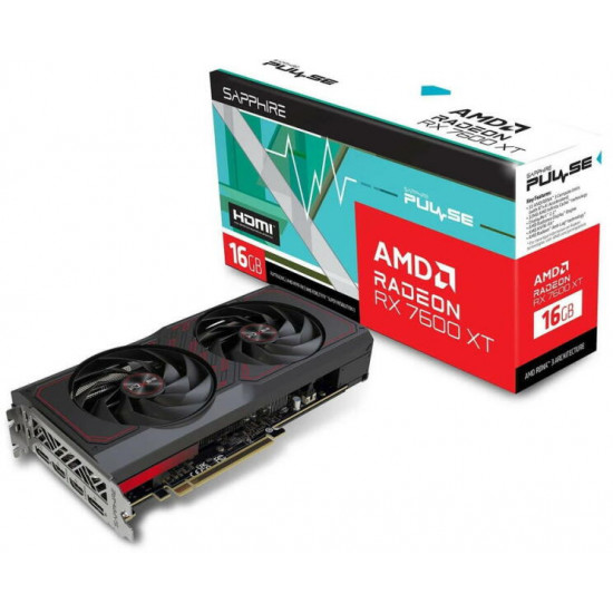 Sapphire RX 7600 XT 16GD6 Pulse videokártya