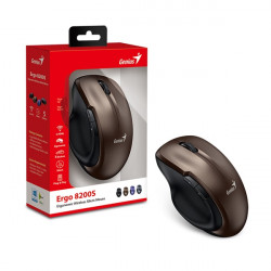 Genius Ergo 8200S csokoládé barna vezeték nélküli egér (31030029403)