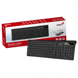 Genius SlimStar 230 II USB vezetékes fekete billentyűzet (31310048404)