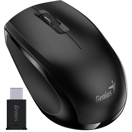 Genius NX-8006S Type-C vezeték nélküli fekete csendes egér (31030036400) Genius NX-8006S Type-C vezeték nélküli fekete csendes egér (31030036400)