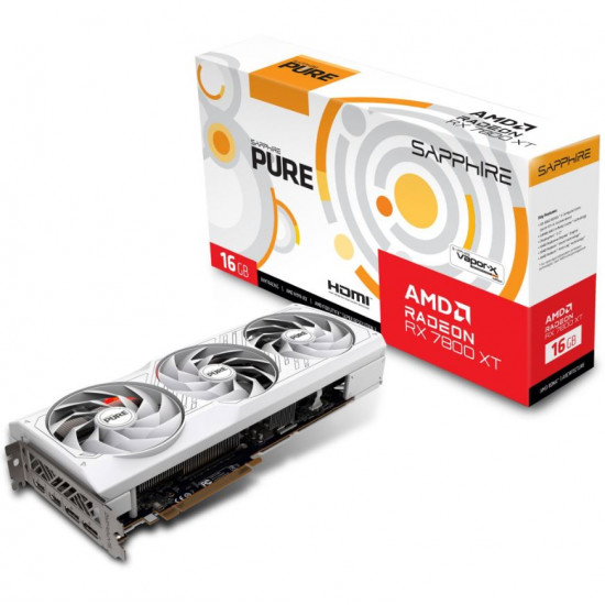 Sapphire RX 7800 XT 16GD6 Pure videokártya