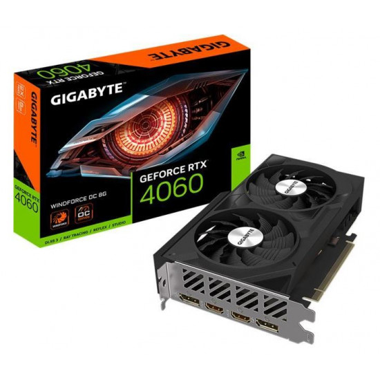 Gigabyte RTX 4060 8GD6 Windforce OC 8G videokártya