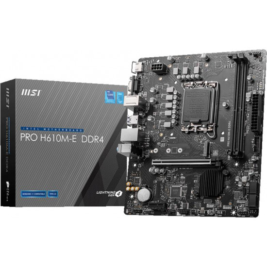 MSI H610M-E Pro DDR4 alaplap