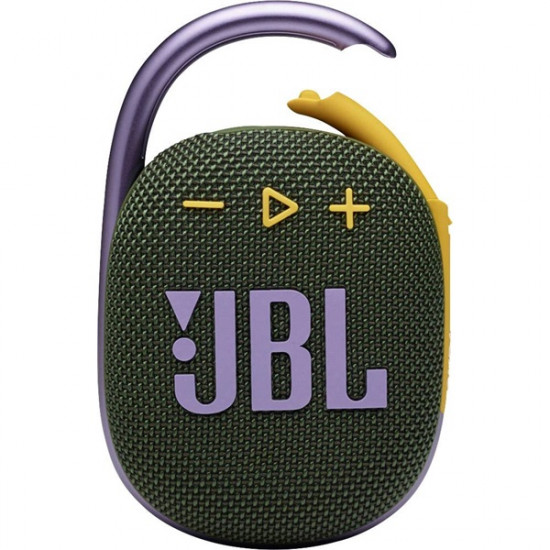 JBL CLIP 4 JBLCLIP4GRN, Ultra-portable Waterproof Speaker - bluetooth hangszóró, vízhatlan, zöld (JBLCLIP4GRN)