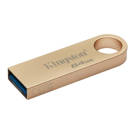 KINGSTON 64GB, DT SE9 G3 220MB/s fém USB 3.2 Gen 1 Pendrive