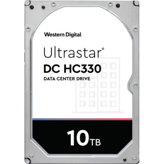 Western Digital Ultrastar 10TB 3.5 DC HC330 SATA szerver merevlemez (WUS721010ALE6L4)