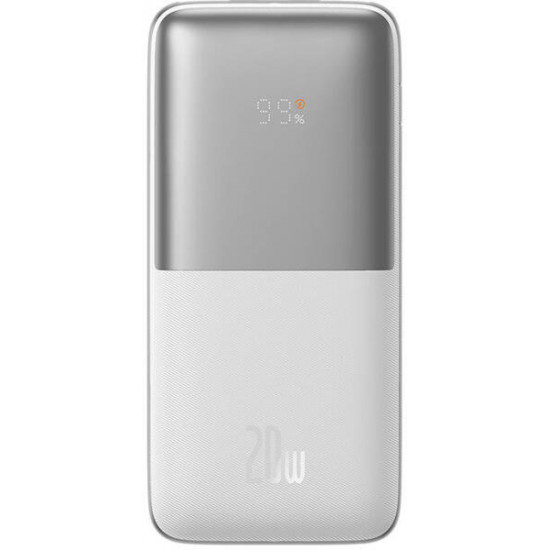 Baseus Bipow Pro 10000mAh fehér power bank (PPBD040102)