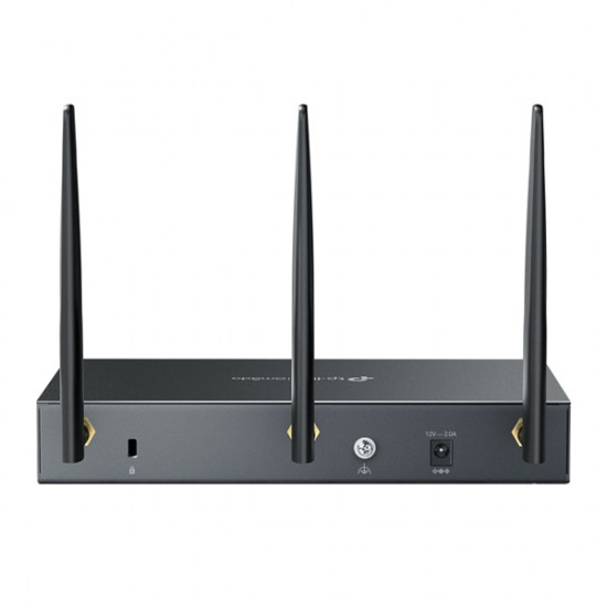 TP-LINK Vezetékes Omada AX3000 VPN Router 1xWAN(1000Mbps) + 4xLAN(1000Mbps) + 1xSFP + 1xUSB3.0, ER706W