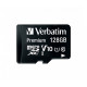 Verbatim 128GB microSDXC UHS-I Premium memóriakártya + adapter (44085)