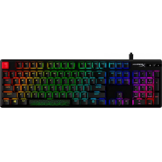 HP HYPERX Vezetékes Billentyűzet Alloy Origins PBT RDX UK - Mechanical Gaming Keyboard UK (639N3AA#ABU)