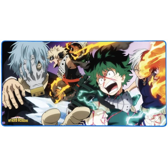 KONIX - MY HERO ACADEMIA XXL Gaming Egérpad 900x460mm, Mintás (KX-MHA-MP-XXL)