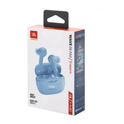 JBL Wave Beam (Vezeték nélküli fühallgató), Kék (JBLWBEAMBLU)