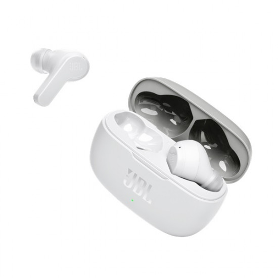 JBL Wave W200TWS True Wireless Bluetooth fehér fülhallgató JBL Wave W200TWS True Wireless Bluetooth fehér fülhallgató