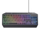 Trust GXT836 Evocx HU vezetékes fekete gamer billentyűzet (25348)