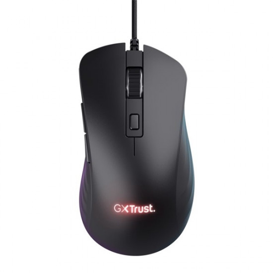 Trust 24890 GXT924 Ybar+ vezetékes fekete gamer egér Trust 24890 GXT924 Ybar+ vezetékes fekete gamer egér