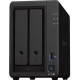 SYNOLOGY DS723+10GB AMD Ryzen R1600 2x2,6GHz, 10GB DDR4 RAM, 2x1000Mbit, 1xUSB3.2Gen1 - NAS 2 fiókos