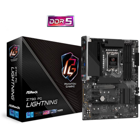 ASROCK Z790 PG LIGHTNING INTEL Z790, ATX Alaplap S1700