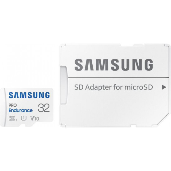 Samsung 32GB PRO Endurance microSDXC U1 V10 + adapter (MB-MJ32KA/EU)