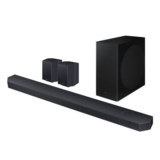 Samsung HW-Q930D/EN 9.1.4 csatornás hangprojektor vezeték nélküli mélynyomóval és hátsó hangszórókkal Samsung HW-Q930D/EN 9.1.4 csatornás hangprojektor vezeték nélküli mélynyomóval és hátsó hangszórókkal