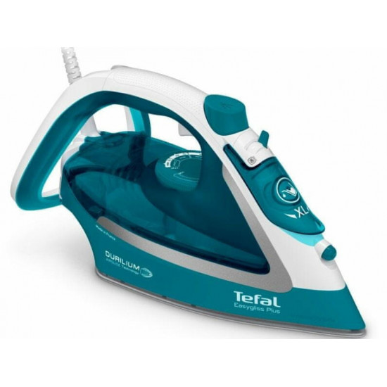 Tefal Easygliss 2 türkizkék-fehér gőzölős vasaló (FV5737E0)