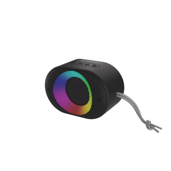 Audictus Aurora Mini RGB fekete Bluetooth hangszóró (ABS-1788)