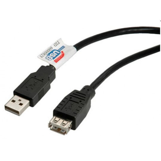 Roline USB 2.0 A-A Hosszabbító kábel 0.8m (11.02.8947BR)