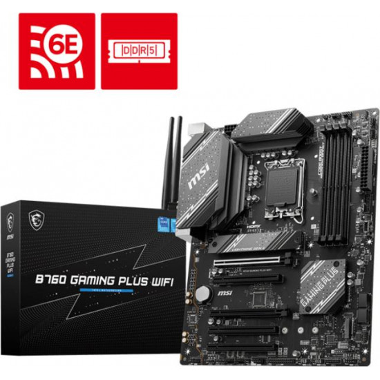 MSI B760 Gaming Plus WiFi alaplap MSI B760 Gaming Plus WiFi alaplap