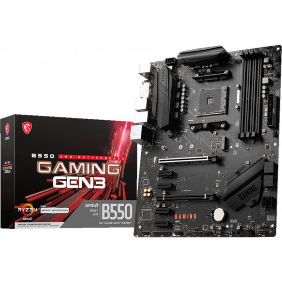 MSI B550 GAMING GEN3 AMD B550, ATX AM4 Alaplap