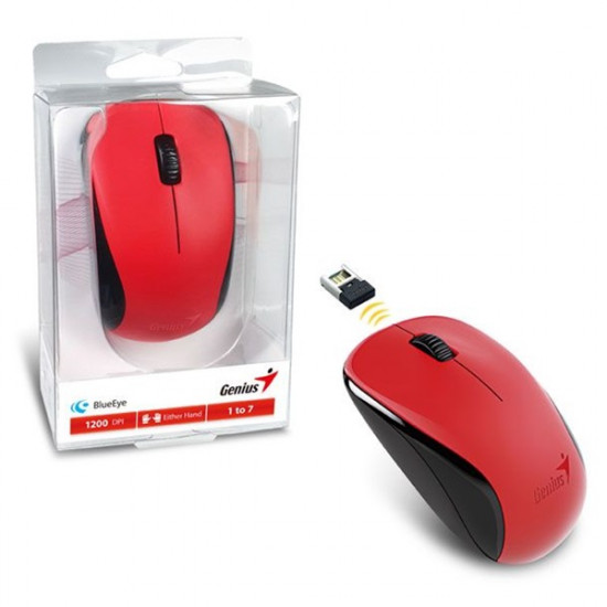Genius Nx-7000 USB piros vezeték nélküli egér (31030027403) Genius Nx-7000 USB piros vezeték nélküli egér (31030027403)