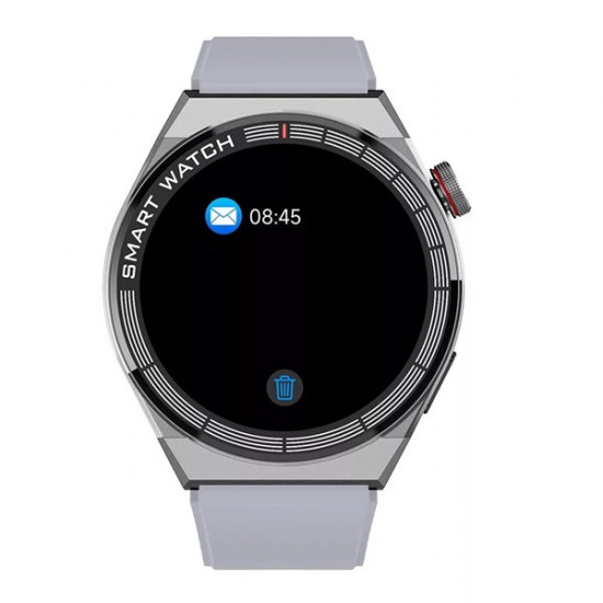 DEVIA PRO1 SMART WATCH OKOSÓRA AMOLED KIJELZŐVEL - EZÜST (ST385186)