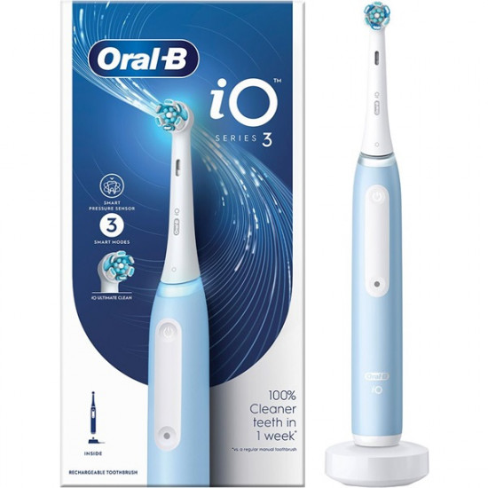 Oral-B iO series 3 Ice Blue elektromos fogkefe (10PO010400)