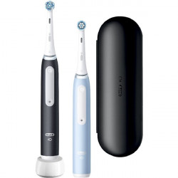Oral-B iO series 3 Matt Black/Ice Blue Duo elektromos fogkefe (10PO010401)
