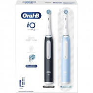 Oral-B iO series 3 Matt Black/Ice Blue Duo elektromos fogkefe (10PO010401)