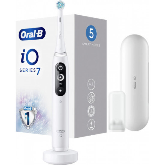 Oral-B iO series 7 fehér elektromos fogkefe (10PO010329)