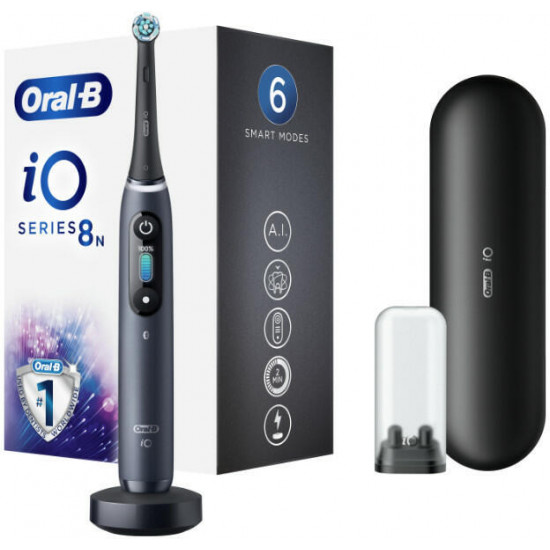 Oral-B iO series 8 fekete elektromos fogkefe (10PO010333)