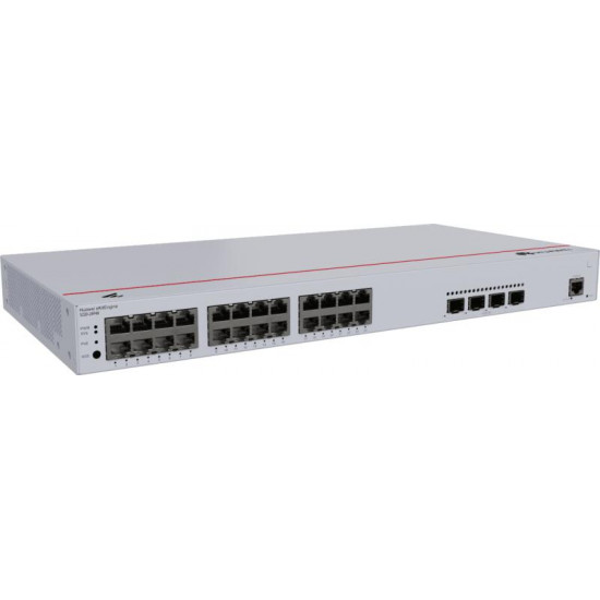 Huawei eKit Switch 24x1000Mbps (400 W, PoE+) + 4x10GE (SFP+) + 1konzol port, S220-24P4X