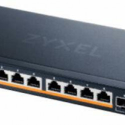 ZYXEL Switch 8-port 2.5GbE, 2 SFP+ Smart Switch, hybird mode, NebulaFlex Cloud, XMG1915-10E-EU0101F