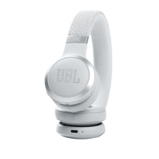 JBL LIVE 460 NC WHT Bluetooth aktív zajszűrős fehér fejhallgató