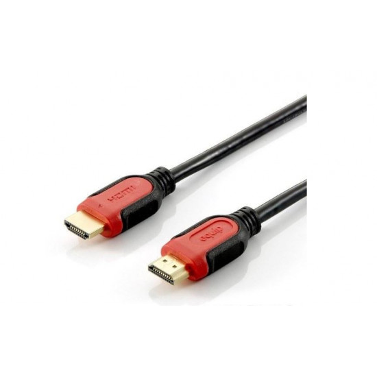 Equip HDMI kábel 1.4 apa/apa, aranyozott, 2m (119342)