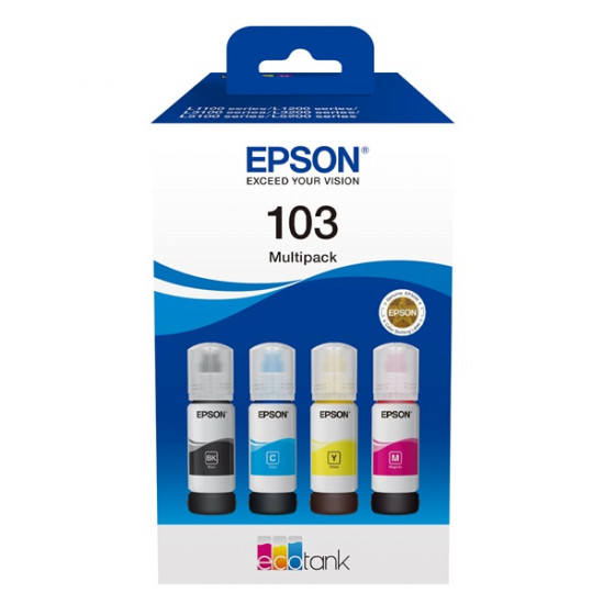 EPSON tintatartály (patron) 103 EcoTank 4-colour Multipack