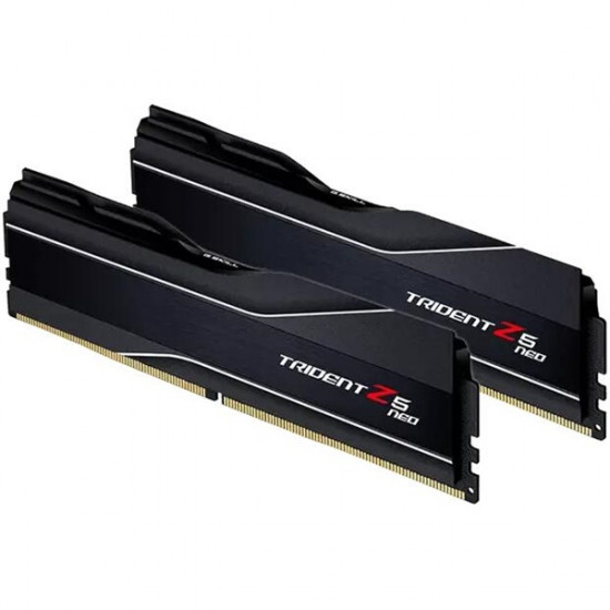 G.SKILL Trident Z5 Neo AMD EXPO 32GB 6000Mhz CL32 DIMM, 1.35V, (Kit of 2) Memória DDR5 G.SKILL Trident Z5 Neo AMD EXPO 32GB 6000Mhz CL32 DIMM, 1.35V, (Kit of 2) Memória DDR5