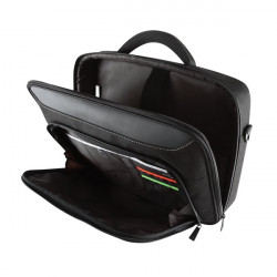 Targus Notebook táska Classic+ Clamshell 17-18'' fekete/piros (CN418EU)