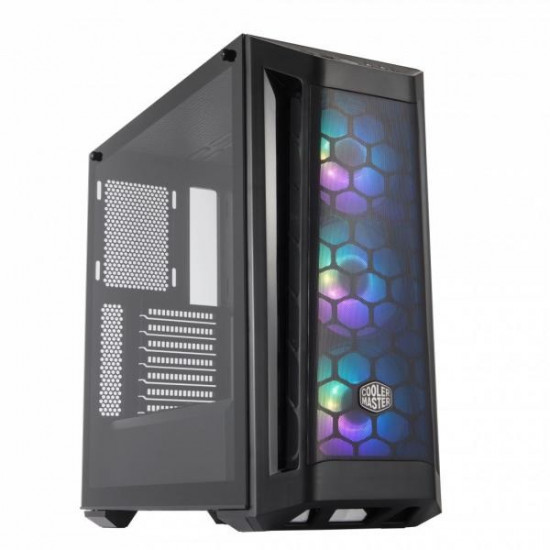 Cooler Master MasterBox MB511 ARGB táp nélküli ablakos ház fekete (MCB-B511D-KGNN-RGA) Cooler Master MasterBox MB511 ARGB táp nélküli ablakos ház fekete (MCB-B511D-KGNN-RGA)