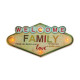 FOREVER LIGHT RETRO metál LED dekorációs lámpa WELCOME FAMILY, USB, 5V, falra akasztható FOREVER LIGHT RETRO metál LED dekorációs lámpa WELCOME FAMILY, USB, 5V, falra akasztható