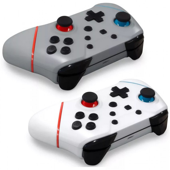 ARMOR3 NUCHAMP Nintendo Switch Kiegészítő Vezeték nélküli kontroller, Fehér & Szürke 2-PACK (M07467-WHWS)