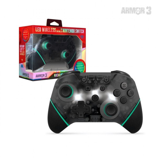 ARMOR3 NUCHAMP Nintendo Switch Kiegészítő Vezeték nélküli kontroller, Kék (M07467-BL)