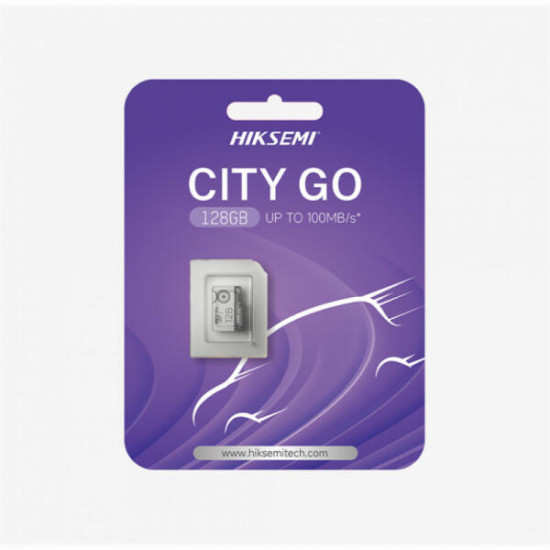 HIKSEMI 128GB MicroSDXC City Go CL10 100R/85W UHS-I V30 (HIKVISION) Memóriakártya